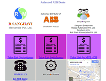 Tablet Screenshot of abbdealer.com